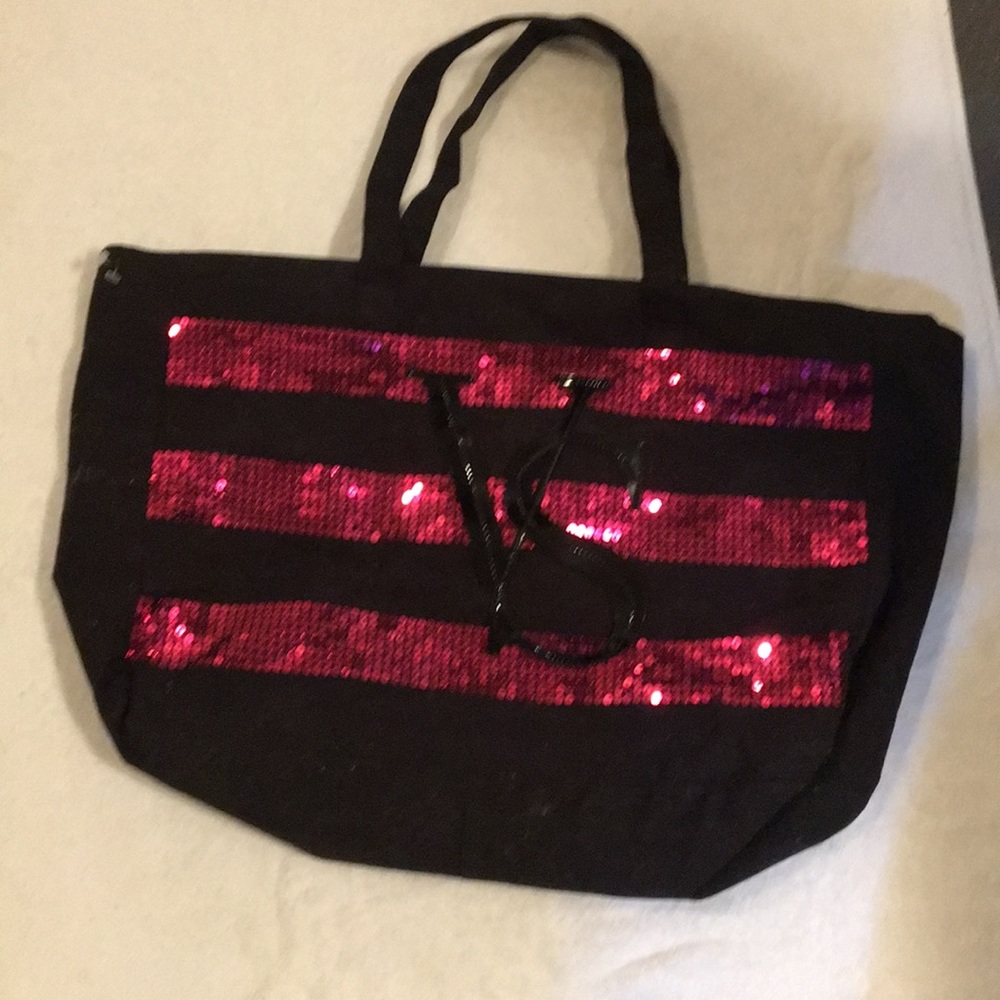 Victoria’s Secret Sequin Tote Hand Shoulder Bag